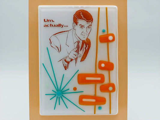 the mansplainer on orange