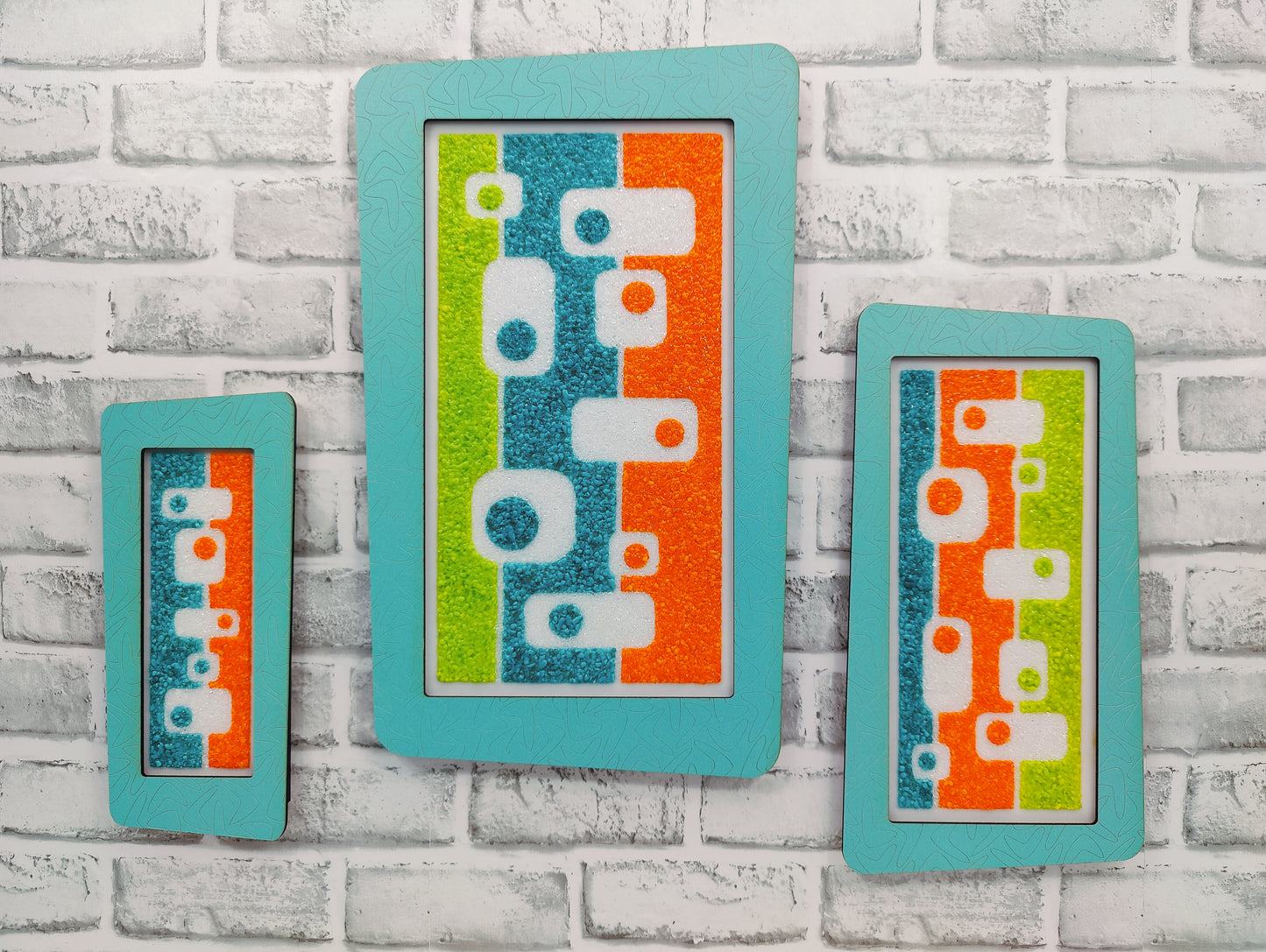 square pegs triptych set