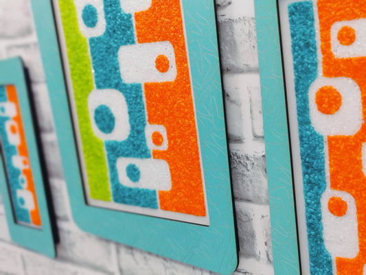 square pegs triptych set