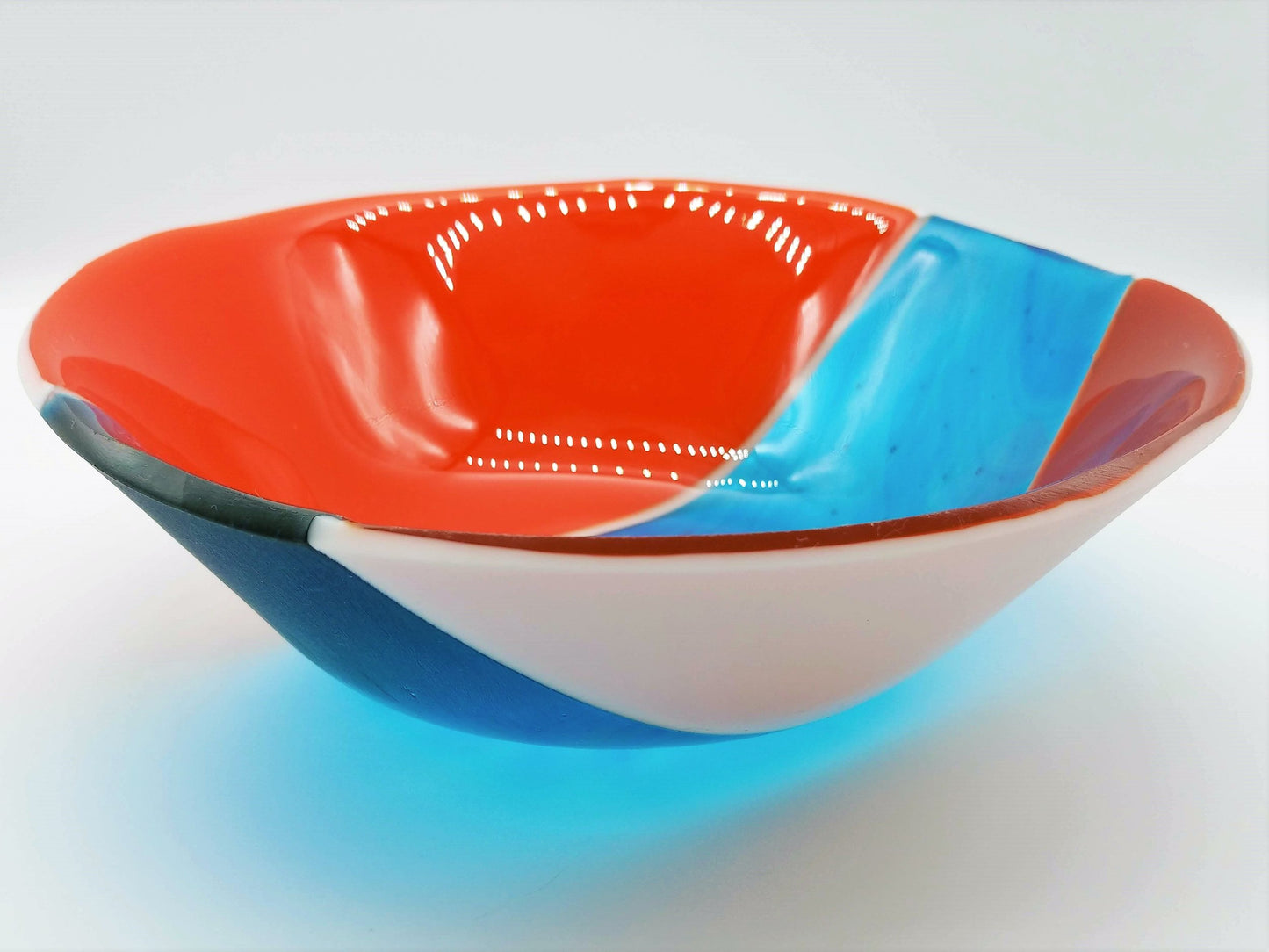 semi-transparent large bowl