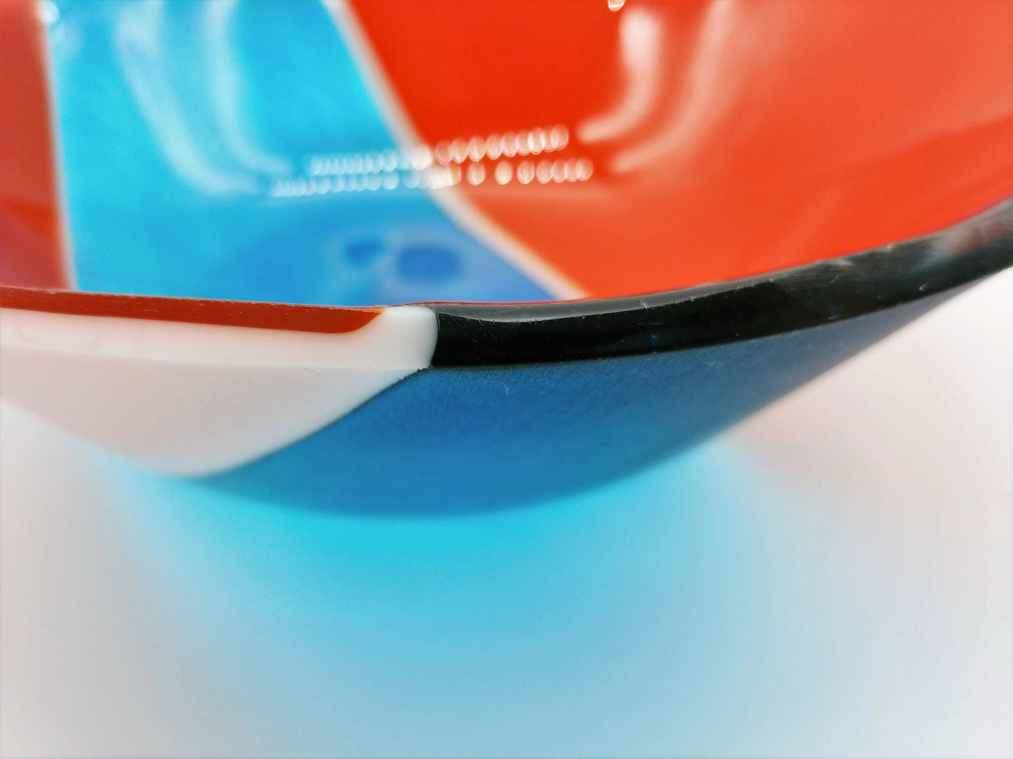 semi-transparent large bowl