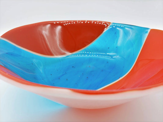 semi-transparent large bowl