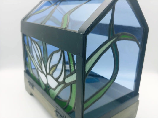 calla lily terrarium