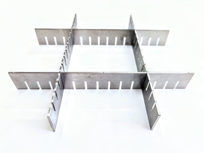 Adjustable Stainless Steel Dams for Glass Fusing