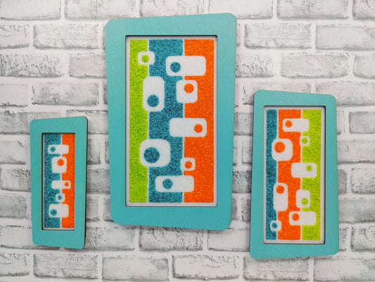 square pegs triptych set