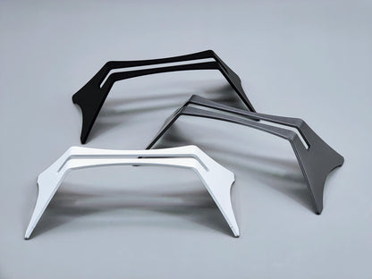 Powder-Coated Aluminum Fused Glass Art Stand - Down-Facing, Large Size