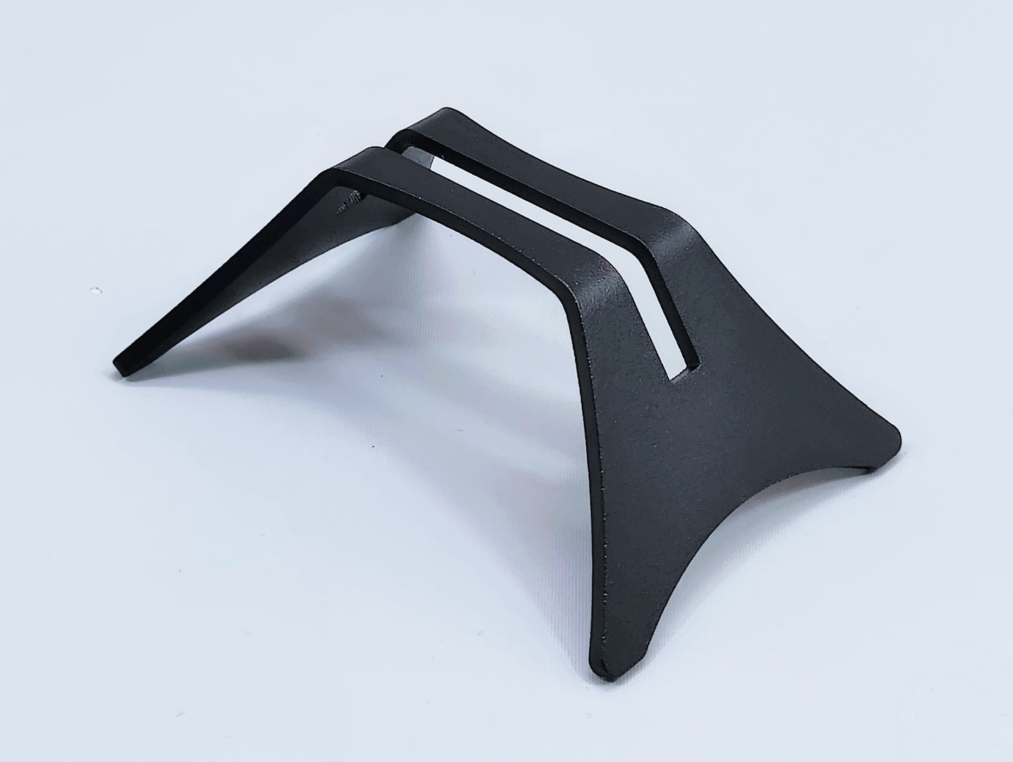 Powder-Coated Aluminum Fused Glass Art Stand - Down-Facing, Standard Size