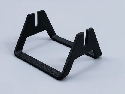 Powder-Coated Aluminum Fused Glass Art Stand - Up-Facing Angled, Standard Size