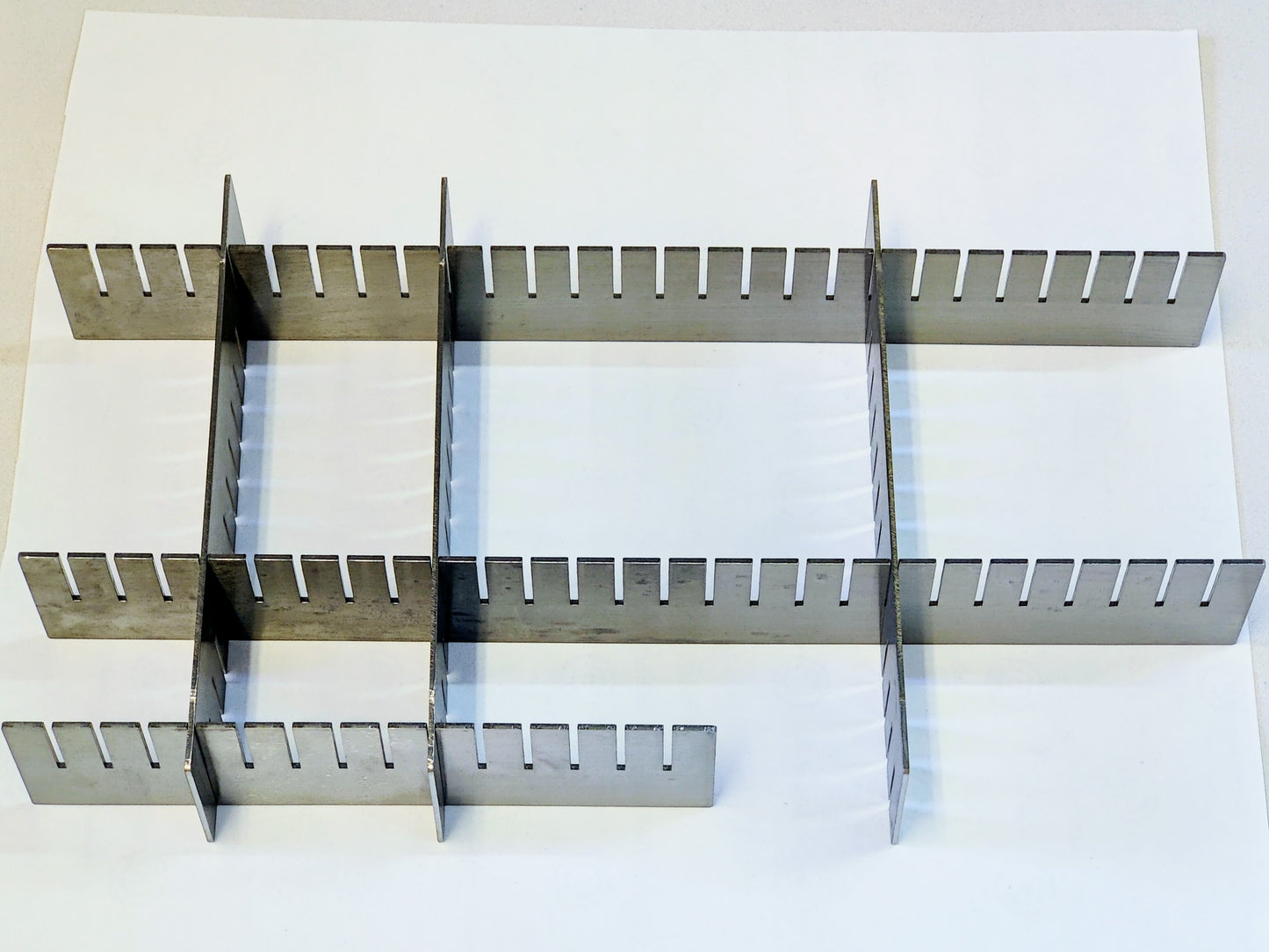 Extra Deep Adjustable Stainless Steel Dams/Molds for Glass Fusing and Casting