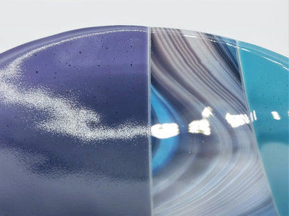 purple yellow bowl