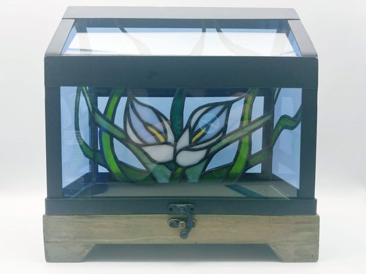calla lily terrarium